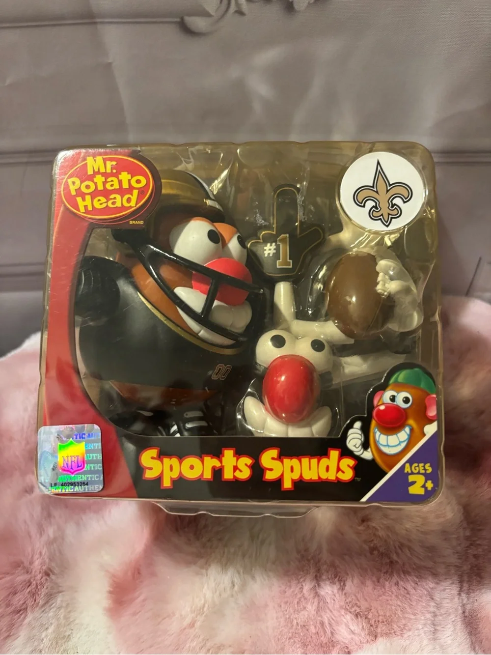 NWT Mr. Potato Head Sports Spuds NFL 2010 New Orleans Saints Edition – New Seale